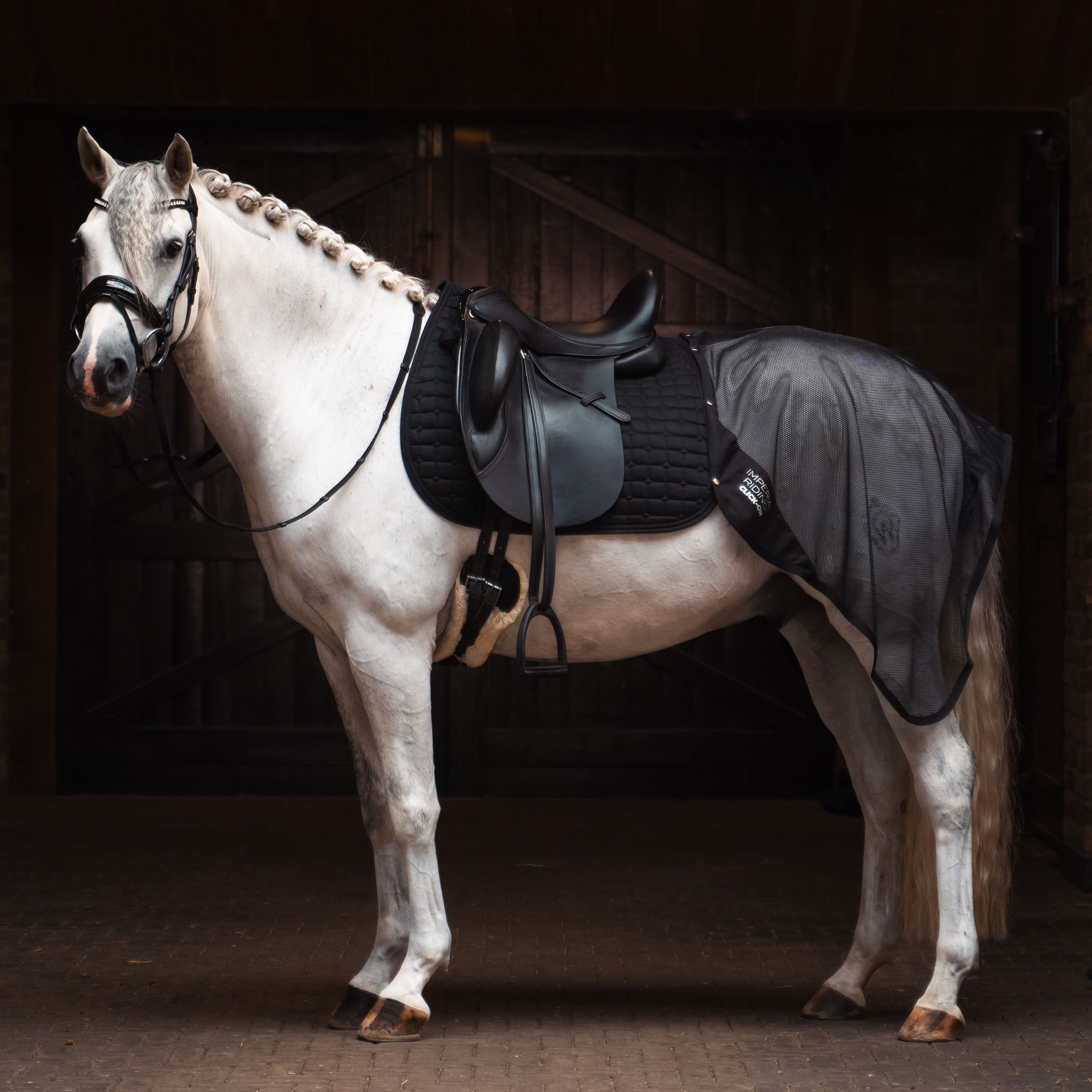 Imperial Riding Detachable Quarter Rug Multiride - Navy - 2