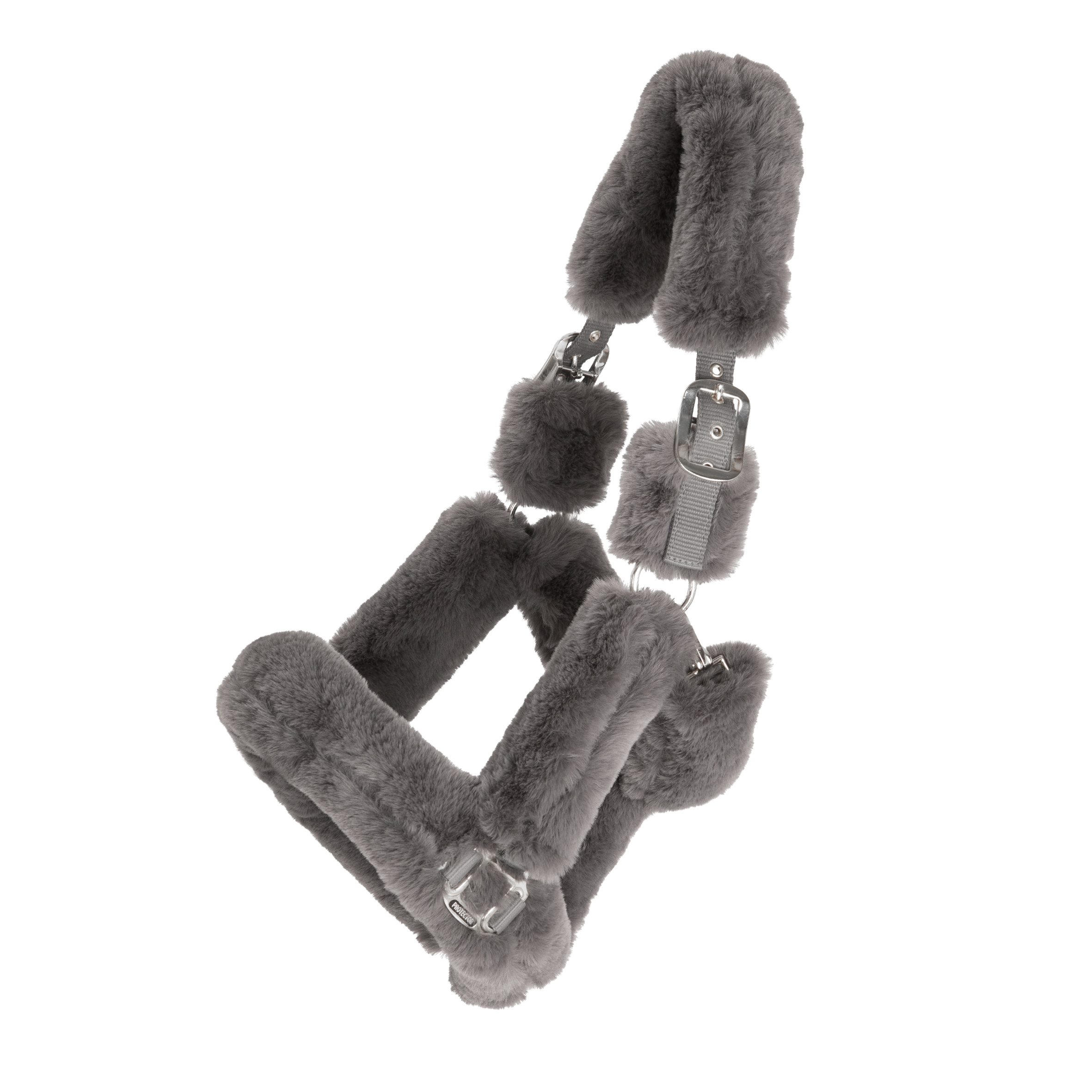 Protector Cozy Grimma med Päls - Grå (Ponny)