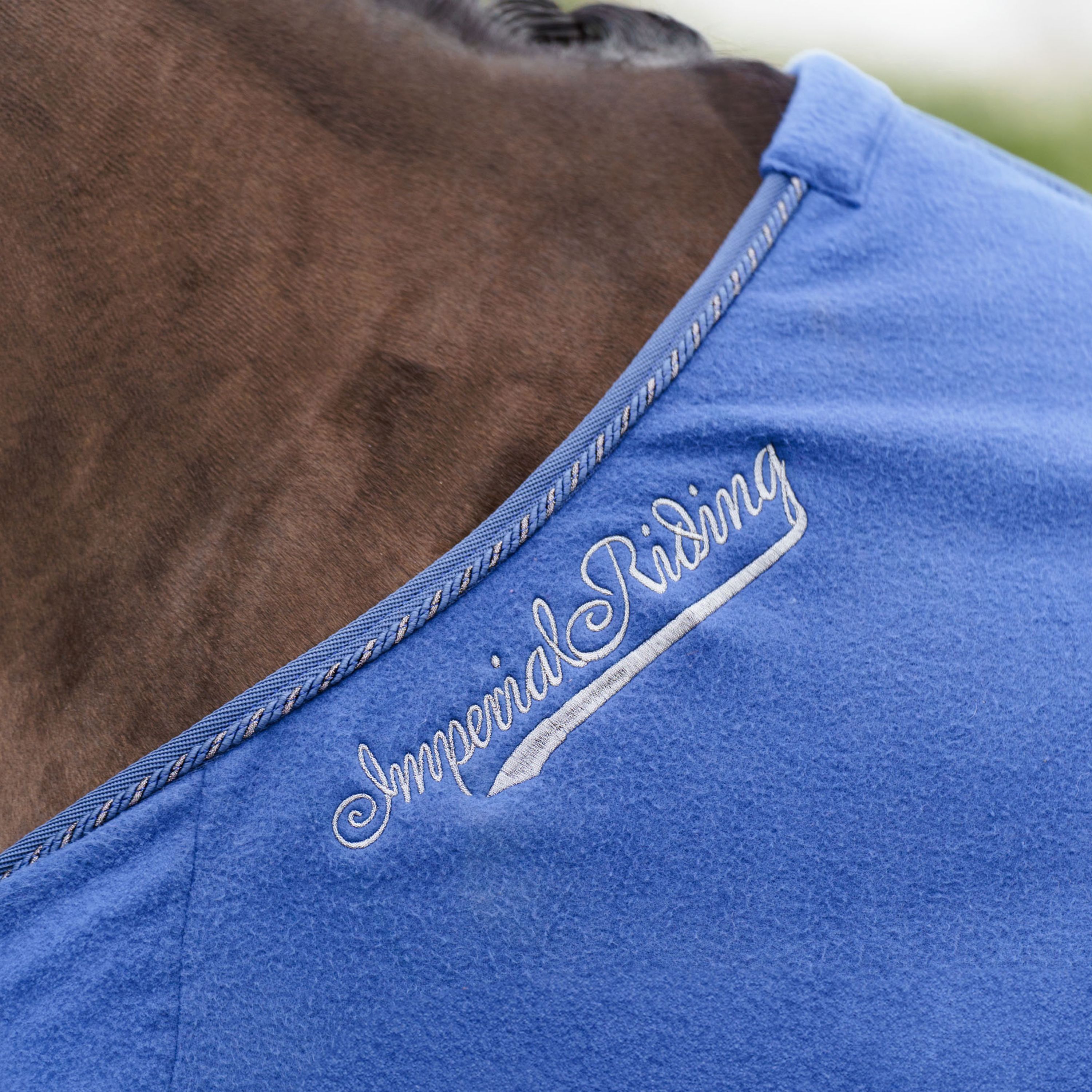 Imperial Riding Fleece Blanket Classic - Sapphire - 3