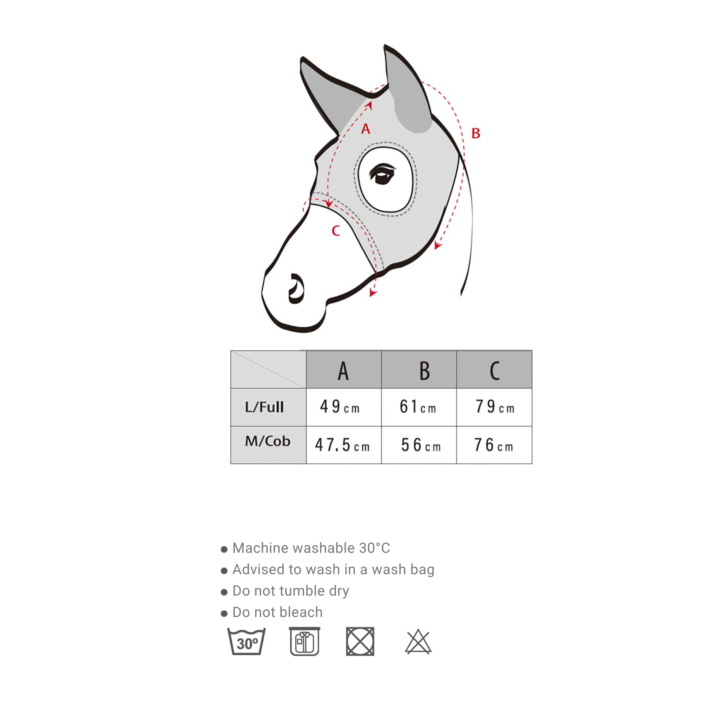 Lami-Cell Titanium Mask Without Ears - Black - Calming