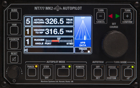 Navitron NT777 MK2  Autopilot för båtar och fartyg upp till 25m