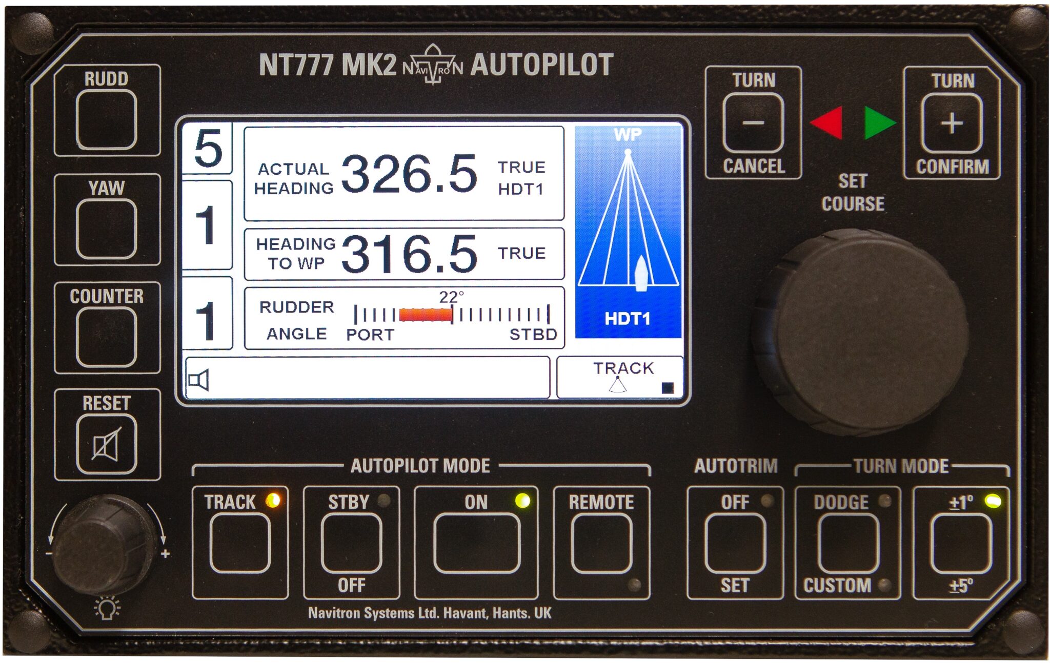Navitron NT777 MK2  Autopilot för båtar och fartyg upp till 25m - 2