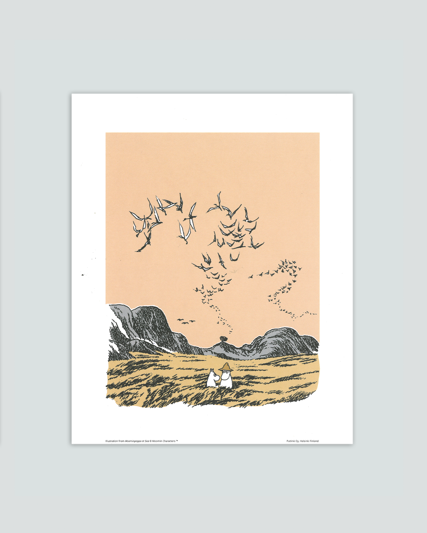 Tryck, Tove Jansson, På ängen 