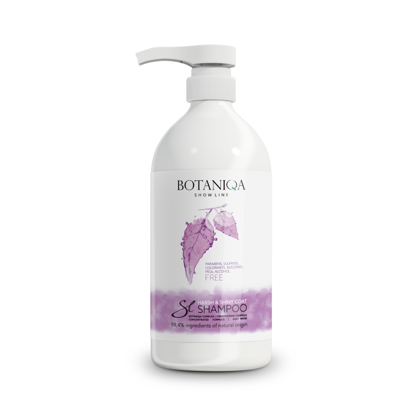 Botaniqa Harsh & Shiny Coat Shampoo, 1 liter