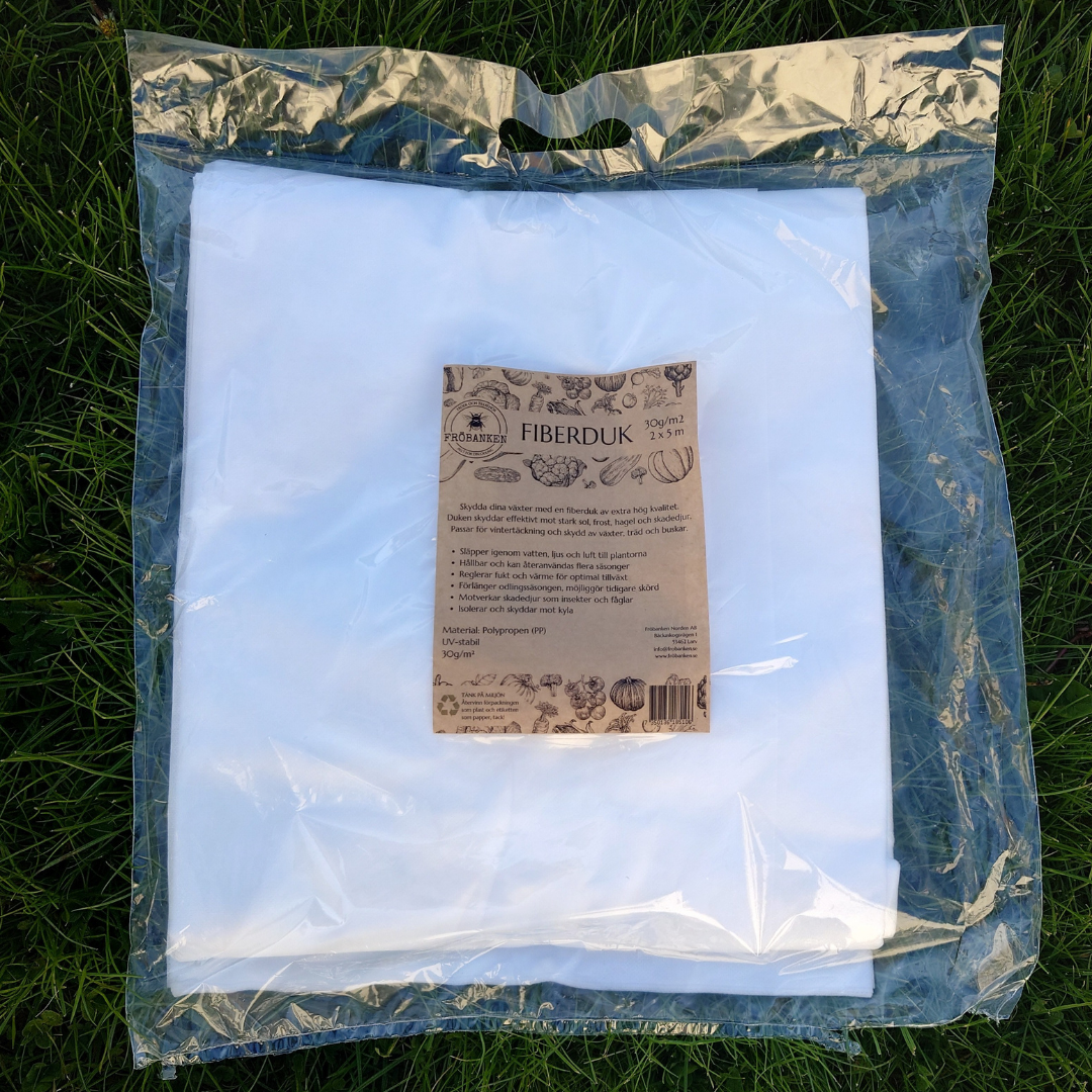 Fiberduk  -Yrkesodlarkvalitet 30g/kvm - 2x5 m