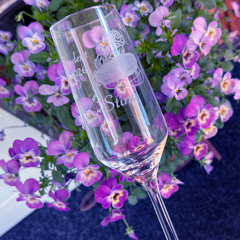 Champagneglas Student - 4