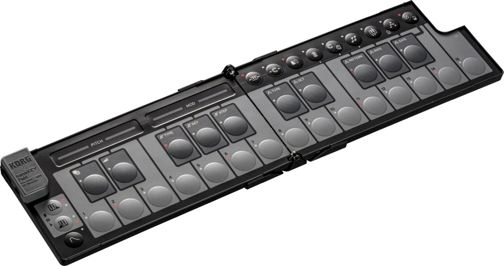 KORG nanoKEY Fold Black foldable mini midi keyboard - 3
