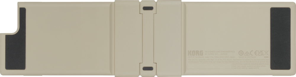 KORG nanoKEY Fold Sand Beige foldable mini midi keyboard - 3
