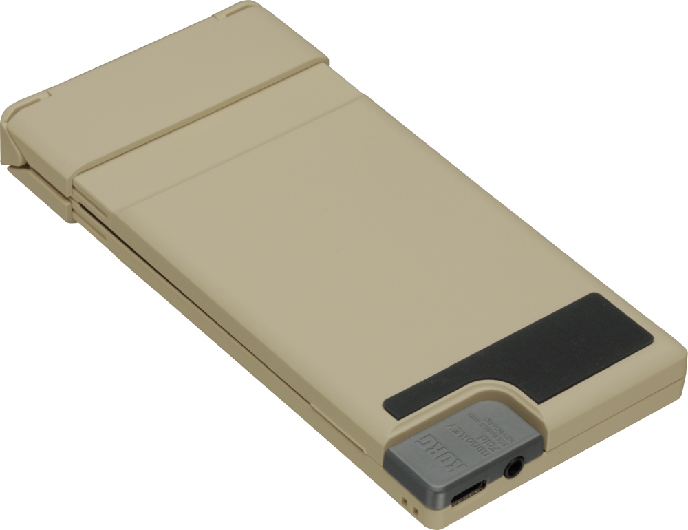 KORG nanoKEY Fold Sand Beige foldable mini midi keyboard - 2
