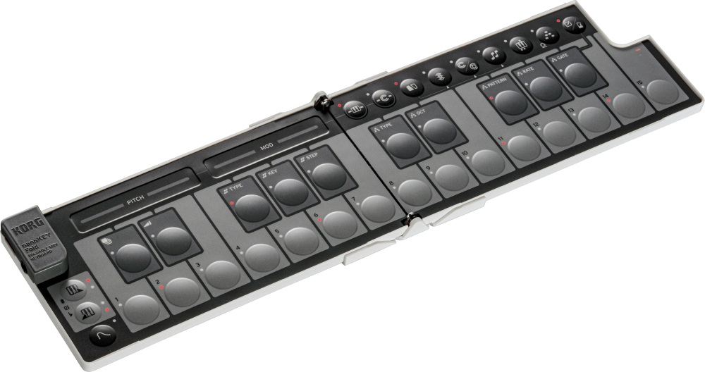 KORG nanoKEY Fold White foldable mini midi keyboard - 2