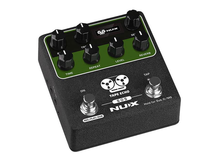 NUX NDD-7 Verdugo Series effects pedal delay with tap tempo and spring reverb TAPE ECHO - 3
