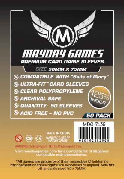 Mayday Premium Custom Card Sleeves (Sails of Glory)