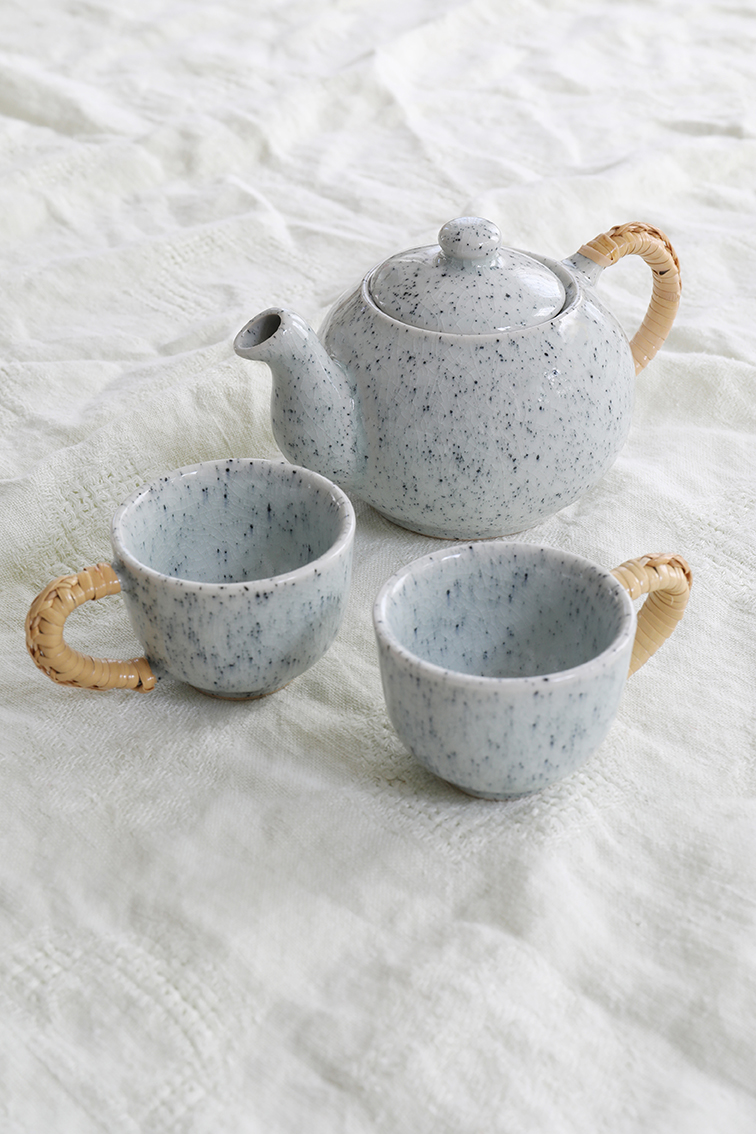 Te-set Mini Stain Svart