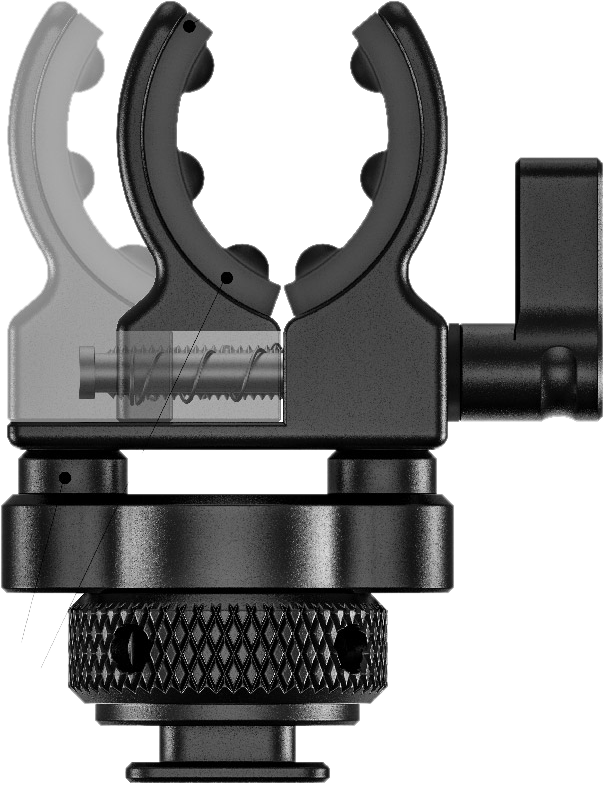 Smallrig 2352 Shotgun Mic Holder  - 3