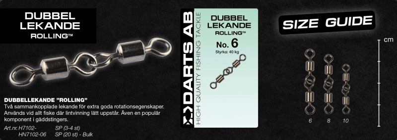 Darts Dubbellekande - 2