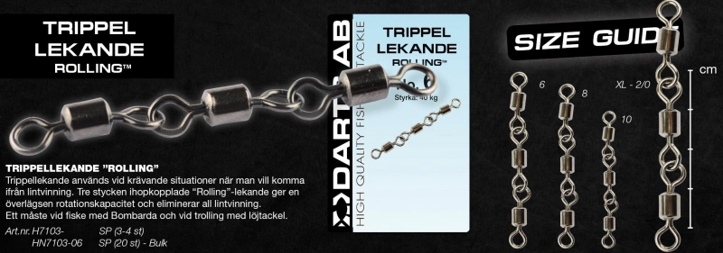 Darts Trippellekande Super Rolling - 2