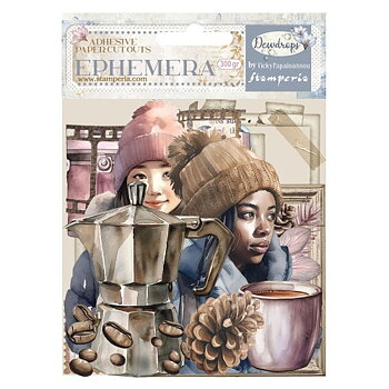 Stamperia Create Happiness Dewdrops Adhesive Cut-outs Ephemera 