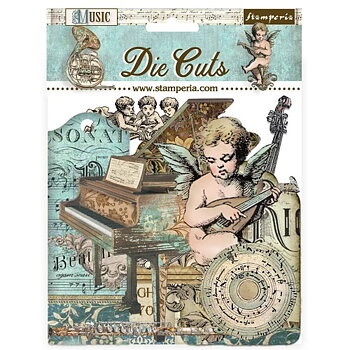 Stamperia Music Die Cuts 