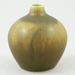Per Linnemann-Schmidt (1950s) Green Haresfur Vase 10 cm