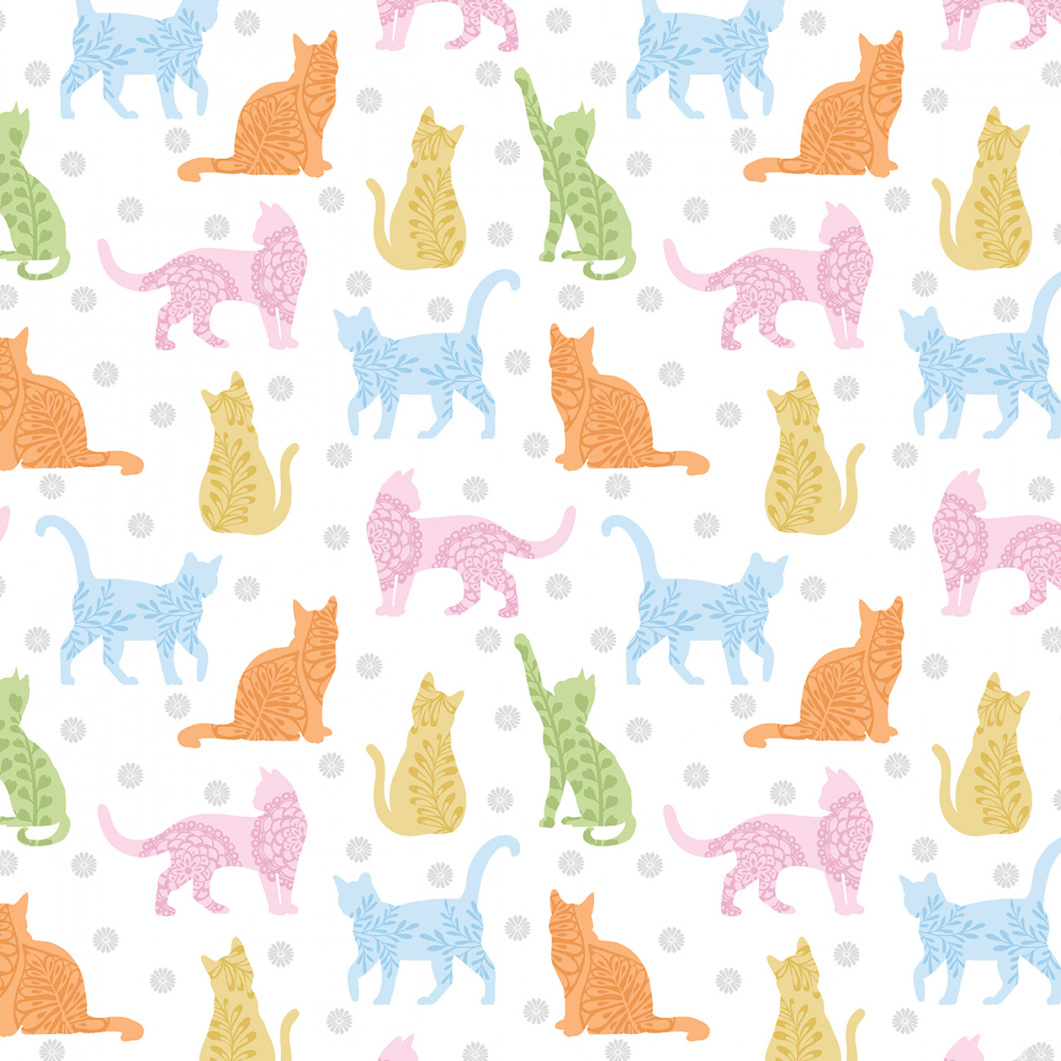 Kitty Sunshine White/Multi