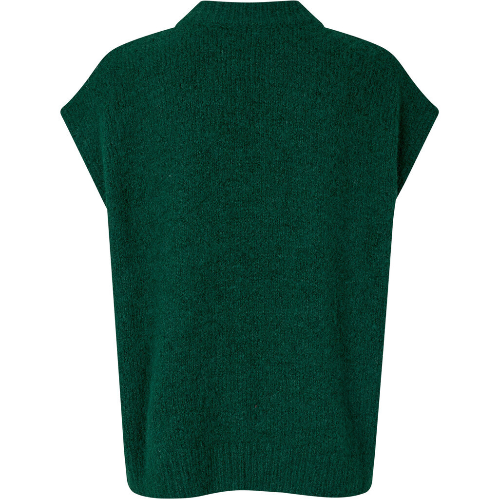 A-View - Patrisia Knit Vest Dark Green - 4