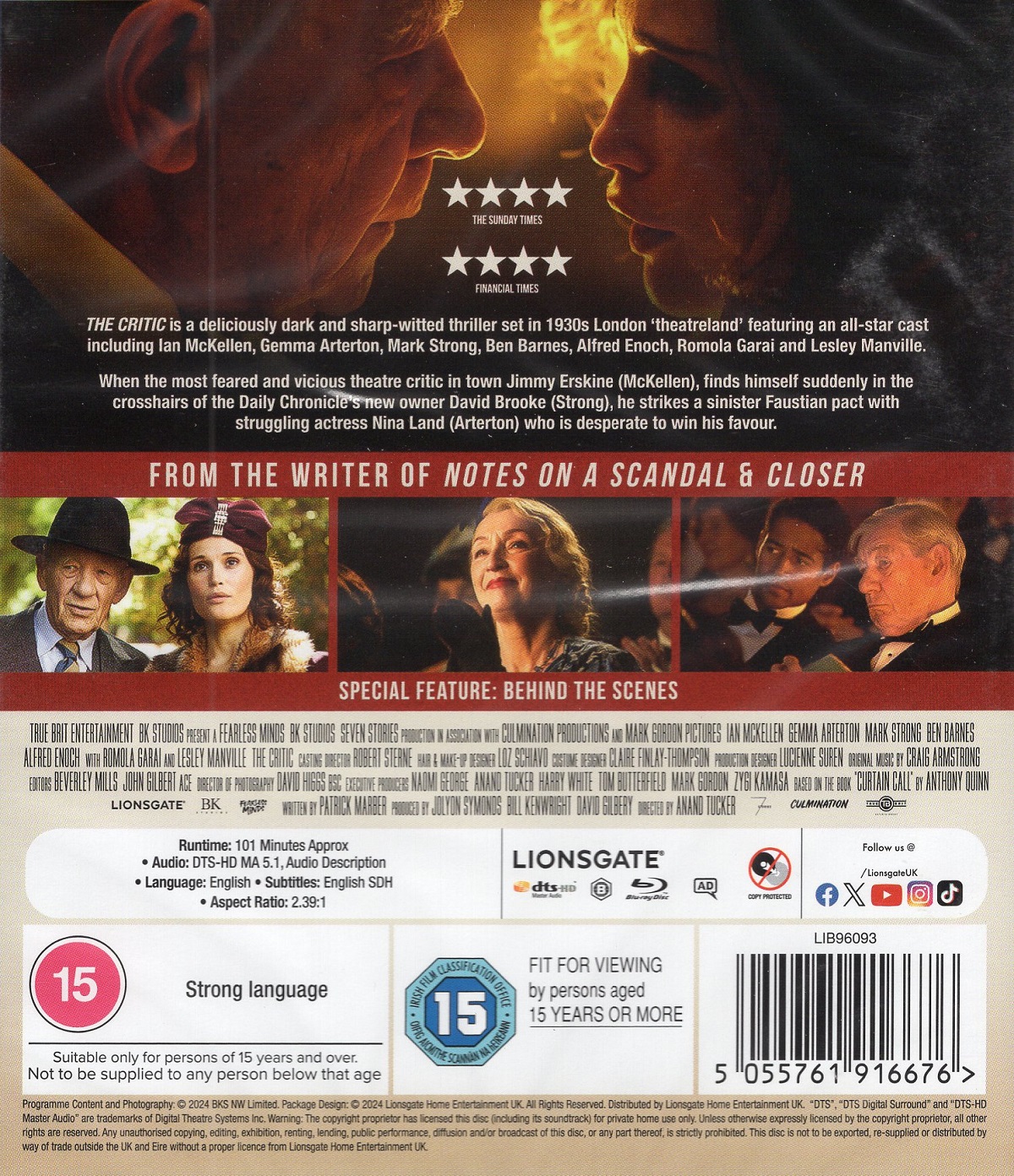 The Critic (ej svensk text) (Blu-ray) - 2