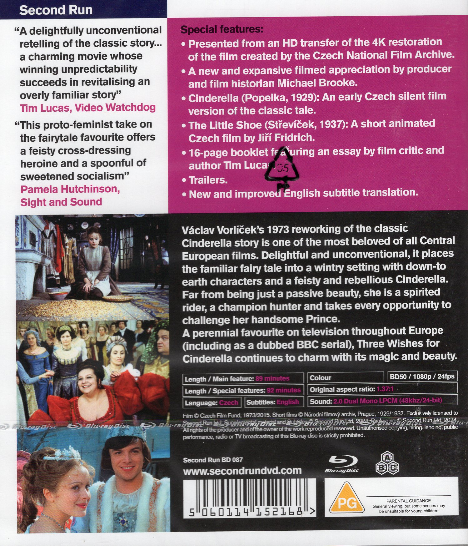 Three Wishes For Cinderella (ej svensk text) (Blu-ray) - 2