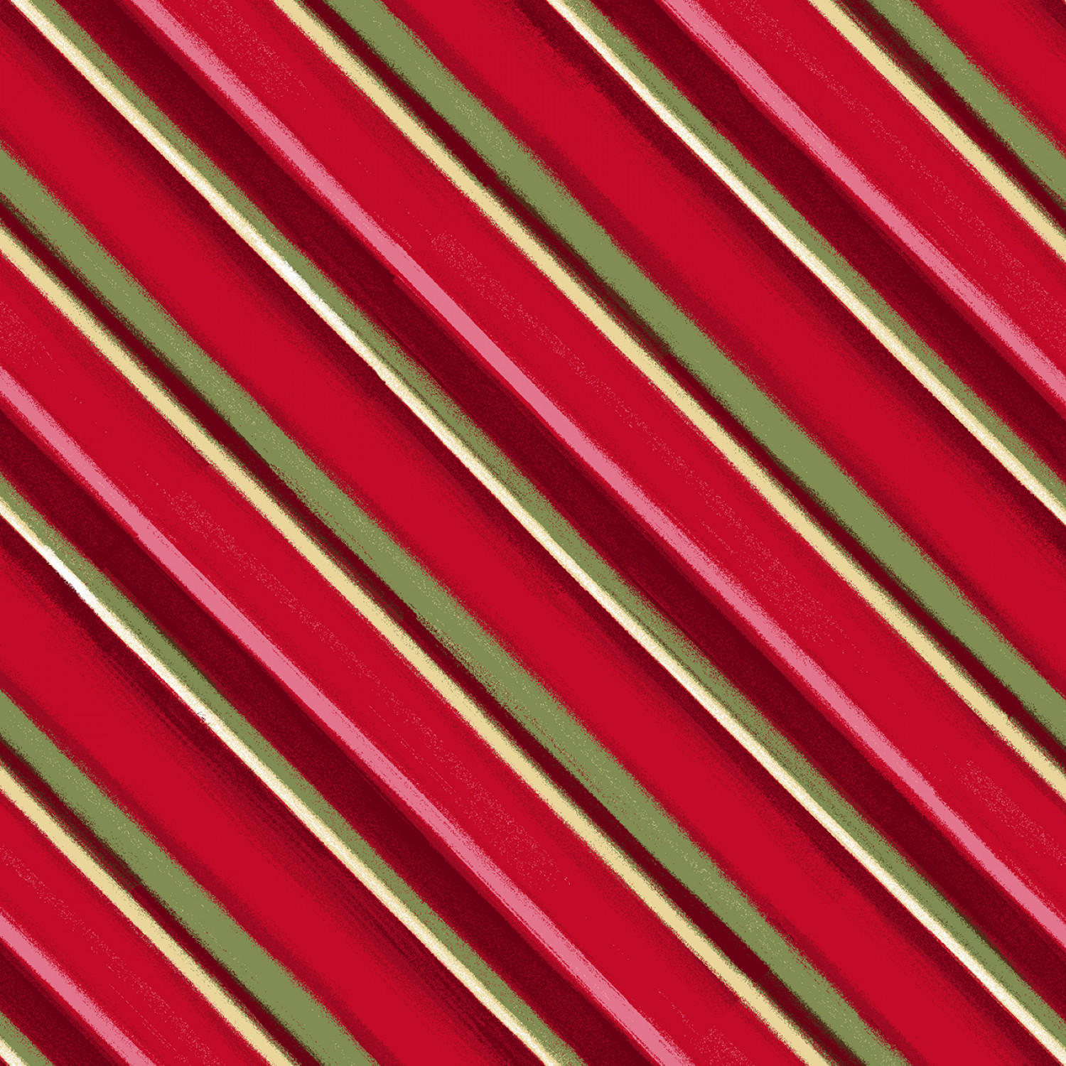 Diagonala ränder - Red multi Watercolor Stripe