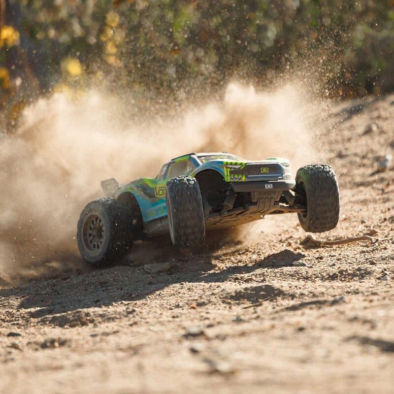 ARRMA 1/10 VORTEKS 223S BLX Brushless 4X4 Stadium Truck RTR with DSC, Teal - 5