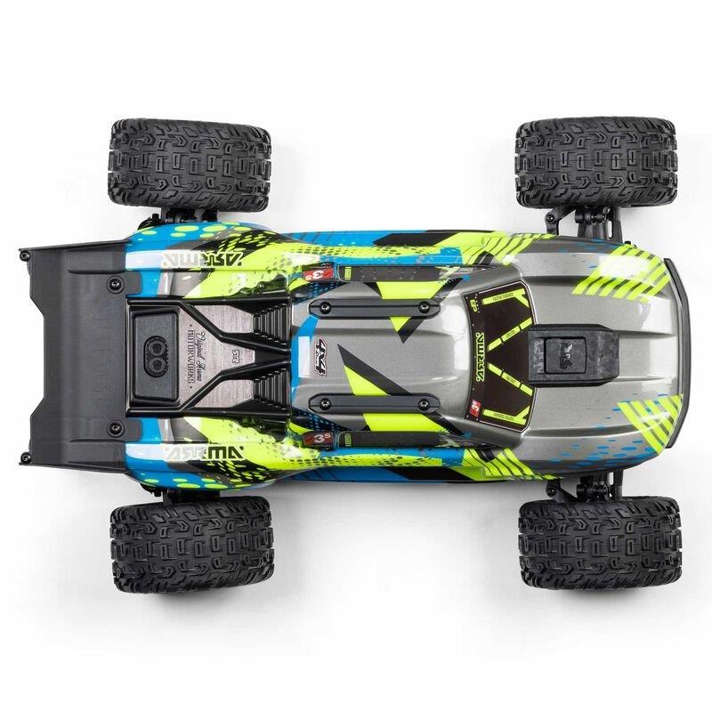 ARRMA 1/10 VORTEKS 223S BLX Brushless 4X4 Stadium Truck RTR with DSC, Teal - 14