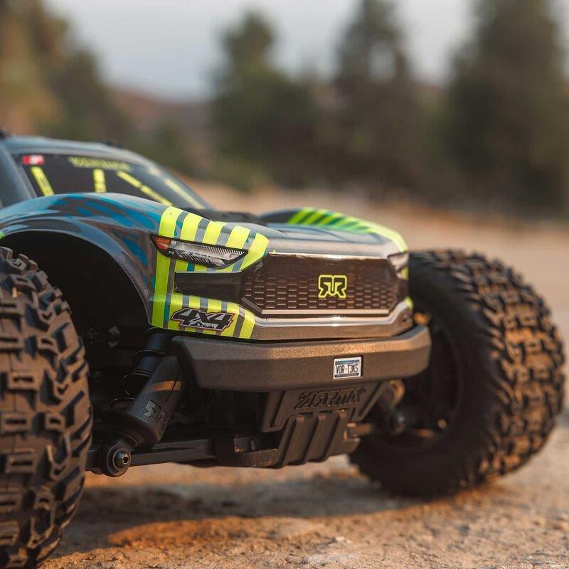 ARRMA 1/10 VORTEKS 223S BLX Brushless 4X4 Stadium Truck RTR with DSC, Teal - 9
