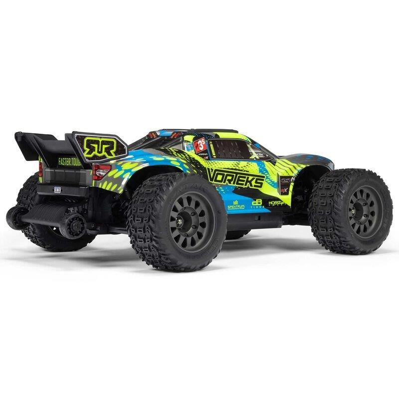 ARRMA 1/10 VORTEKS 223S BLX Brushless 4X4 Stadium Truck RTR with DSC, Teal - 13