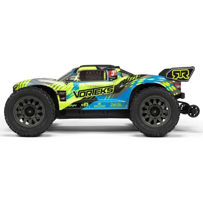 ARRMA 1/10 VORTEKS 223S BLX Brushless 4X4 Stadium Truck RTR with DSC, Teal - 10