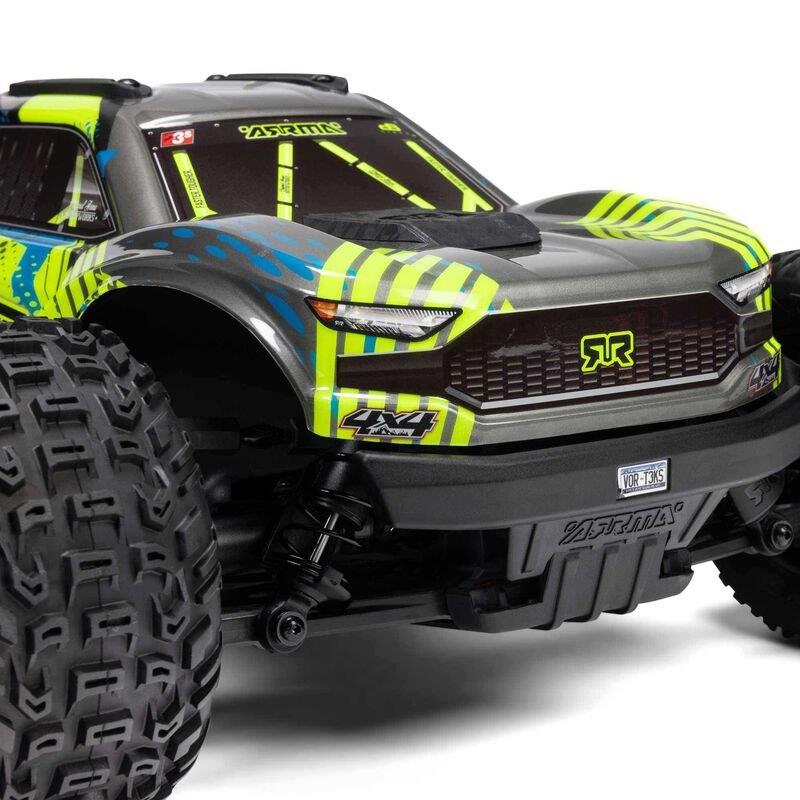 ARRMA 1/10 VORTEKS 223S BLX Brushless 4X4 Stadium Truck RTR with DSC, Teal - 19