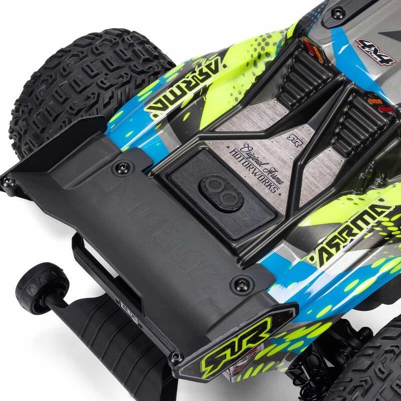 ARRMA 1/10 VORTEKS 223S BLX Brushless 4X4 Stadium Truck RTR with DSC, Teal - 22