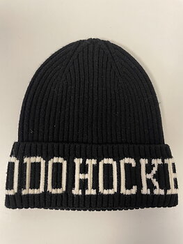 Mössa Stickad Svart