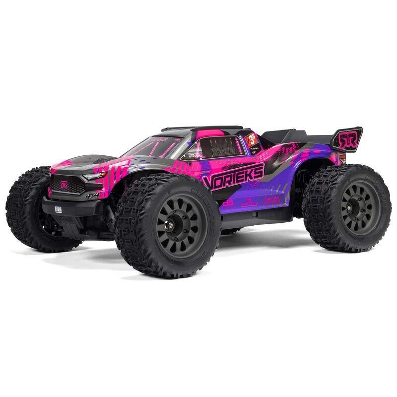 ARRMA 1/10 VORTEKS 223S BLX Brushless 4X4 Stadium Truck RTR with DSC, Purple - 2
