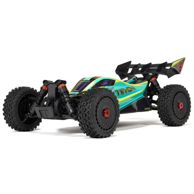 ARRMA 1/8 TYPHON 223S BLX Brushless 4X4 Buggy RTR with DSC, Green - 2