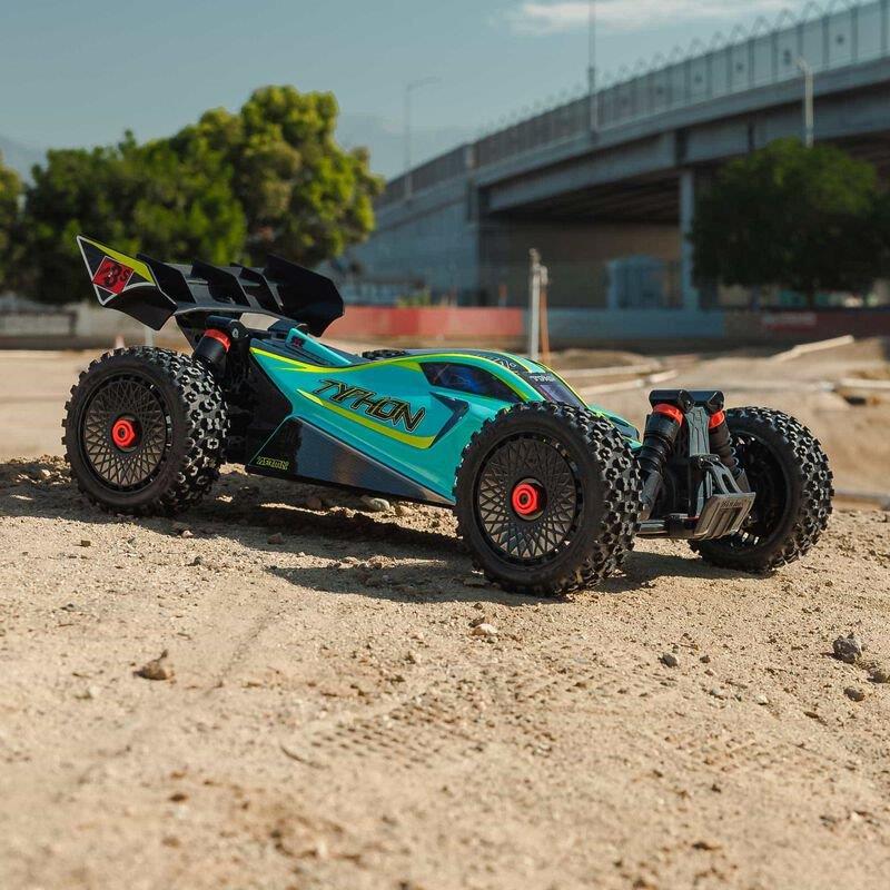 ARRMA 1/8 TYPHON 223S BLX Brushless 4X4 Buggy RTR with DSC, Green - 4