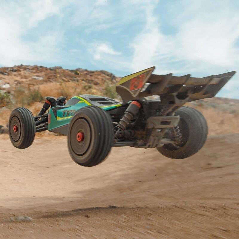 ARRMA 1/8 TYPHON 223S BLX Brushless 4X4 Buggy RTR with DSC, Green - 6