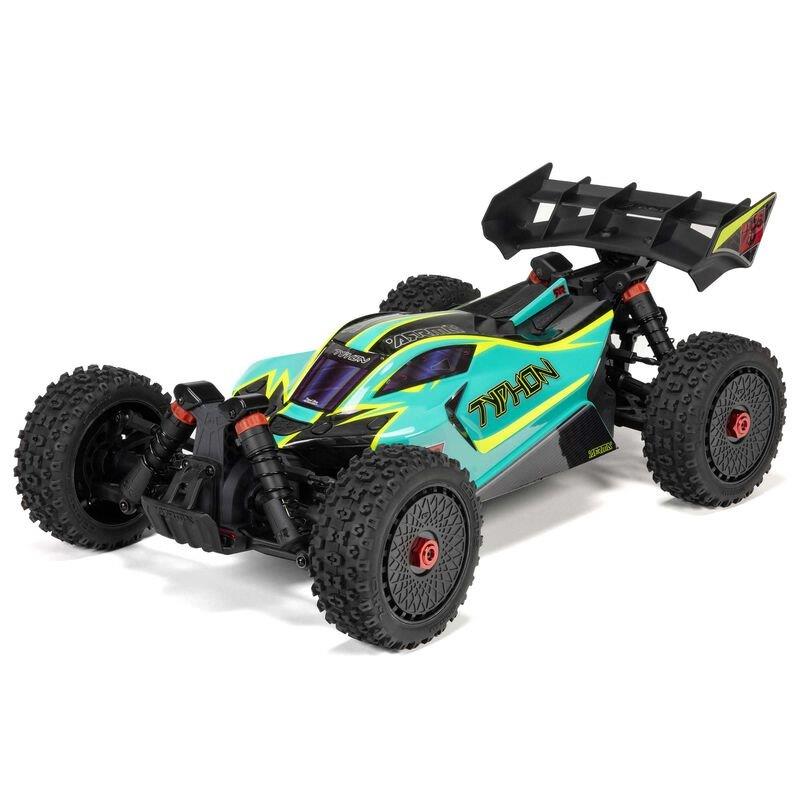 ARRMA 1/8 TYPHON 223S BLX Brushless 4X4 Buggy RTR with DSC, Green - 10