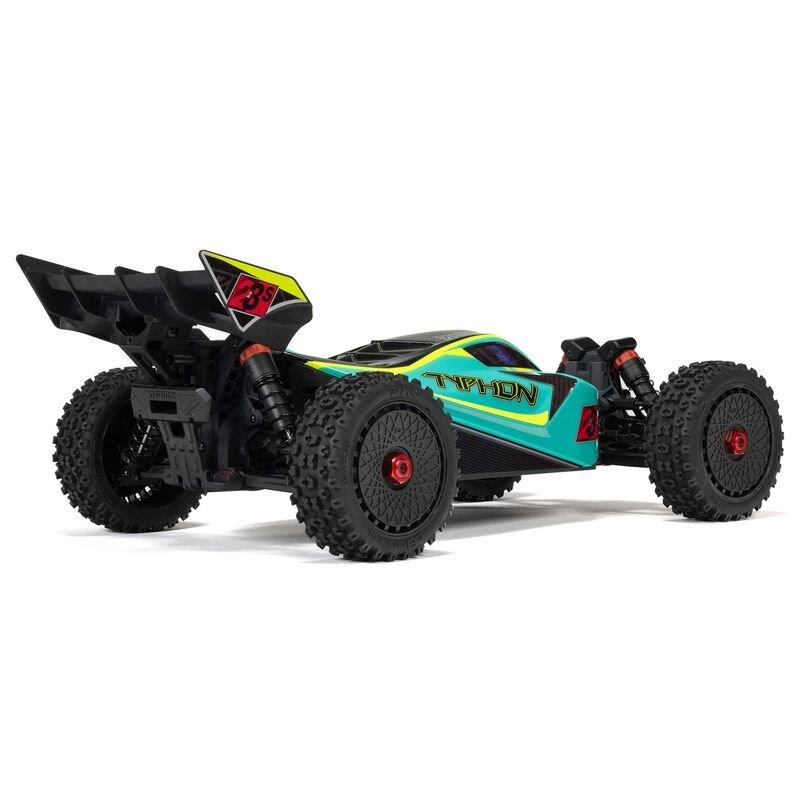 ARRMA 1/8 TYPHON 223S BLX Brushless 4X4 Buggy RTR with DSC, Green - 13