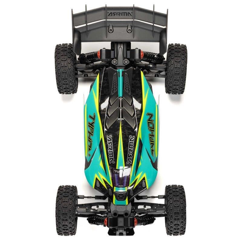 ARRMA 1/8 TYPHON 223S BLX Brushless 4X4 Buggy RTR with DSC, Green - 14