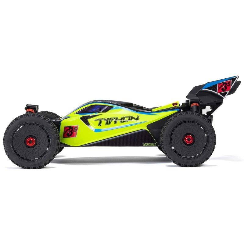 ARRMA 1/8 TYPHON 223S BLX Brushless 4X4 Buggy RTR with DSC, Yellow - 9