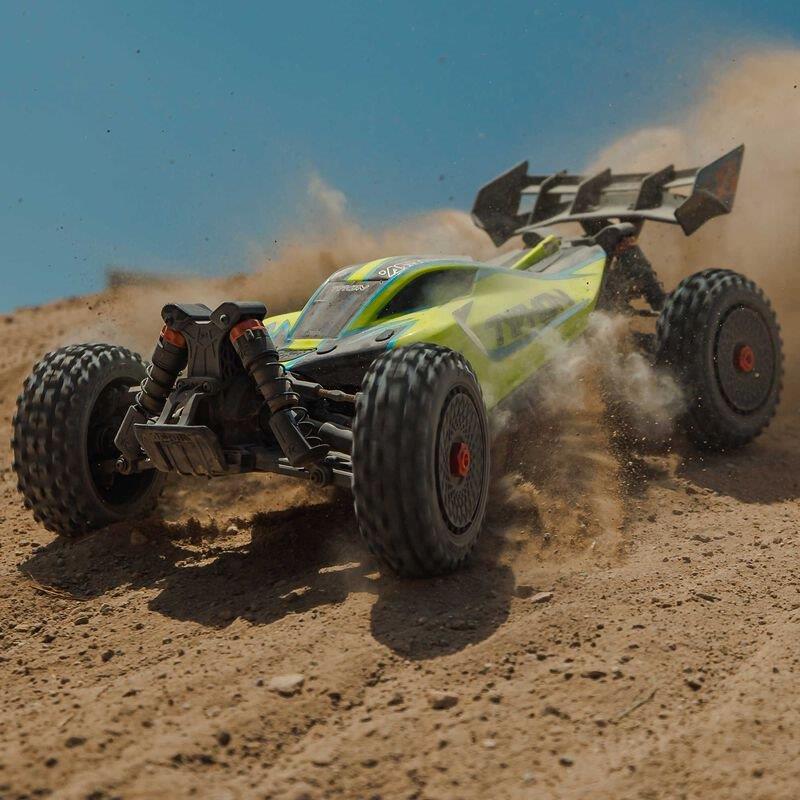 ARRMA 1/8 TYPHON 223S BLX Brushless 4X4 Buggy RTR with DSC, Yellow - 6