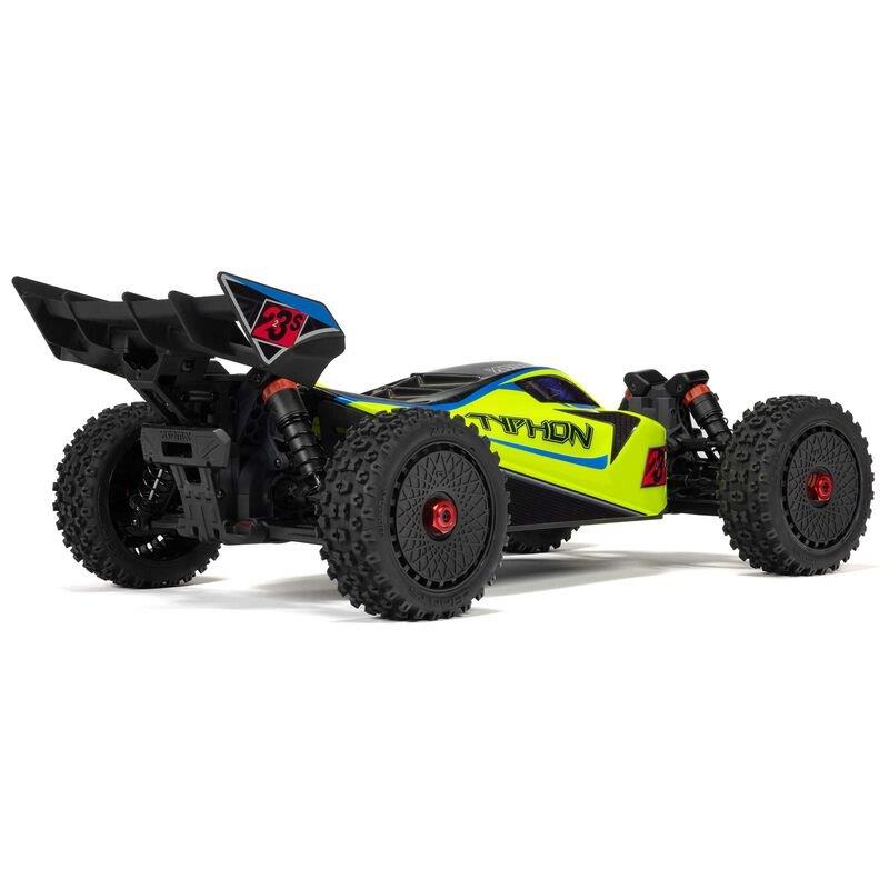 ARRMA 1/8 TYPHON 223S BLX Brushless 4X4 Buggy RTR with DSC, Yellow - 13