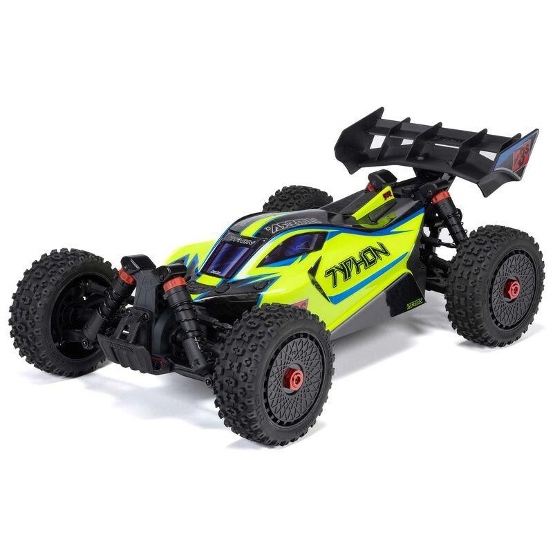 ARRMA 1/8 TYPHON 223S BLX Brushless 4X4 Buggy RTR with DSC, Yellow - 10
