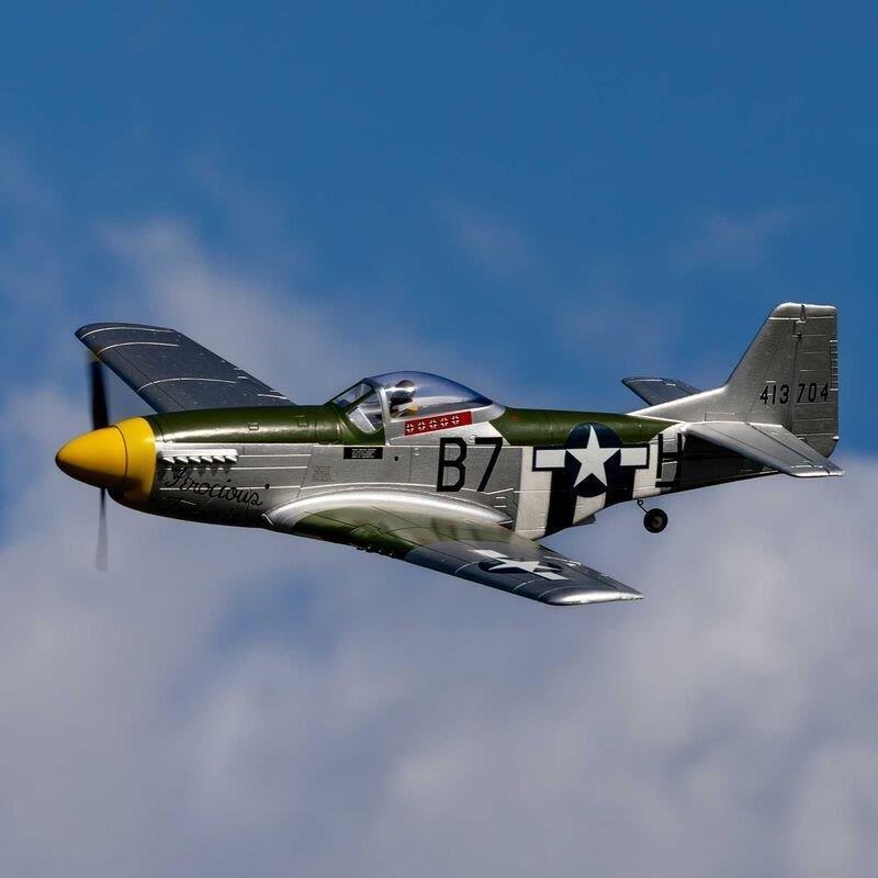 E-flite P-51D Mustang 1.0m BNF Basic with AS3X+ and SAFE Select - 25