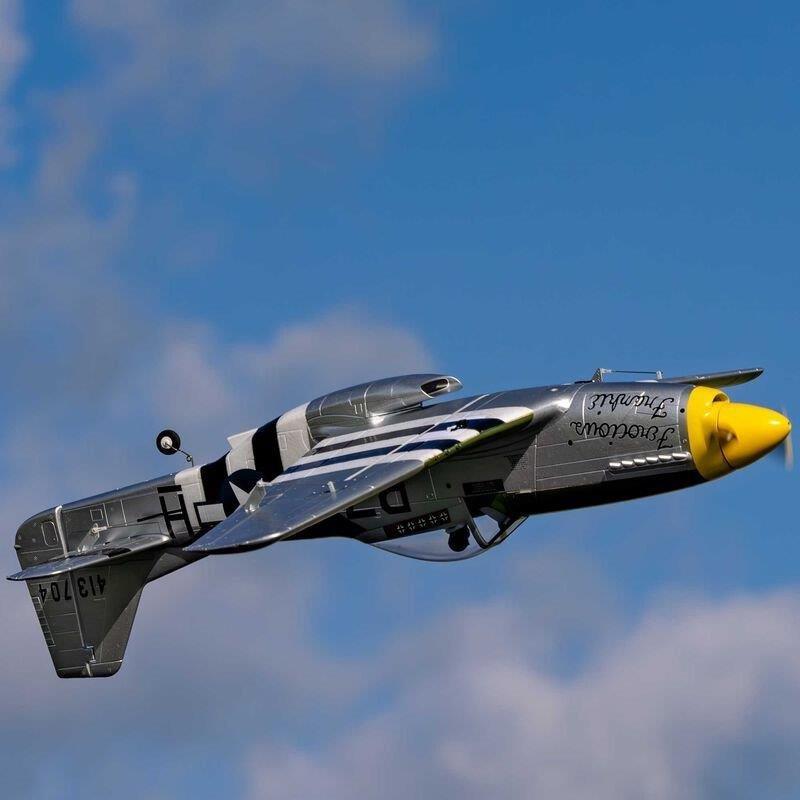 E-flite P-51D Mustang 1.0m BNF Basic with AS3X+ and SAFE Select - 8