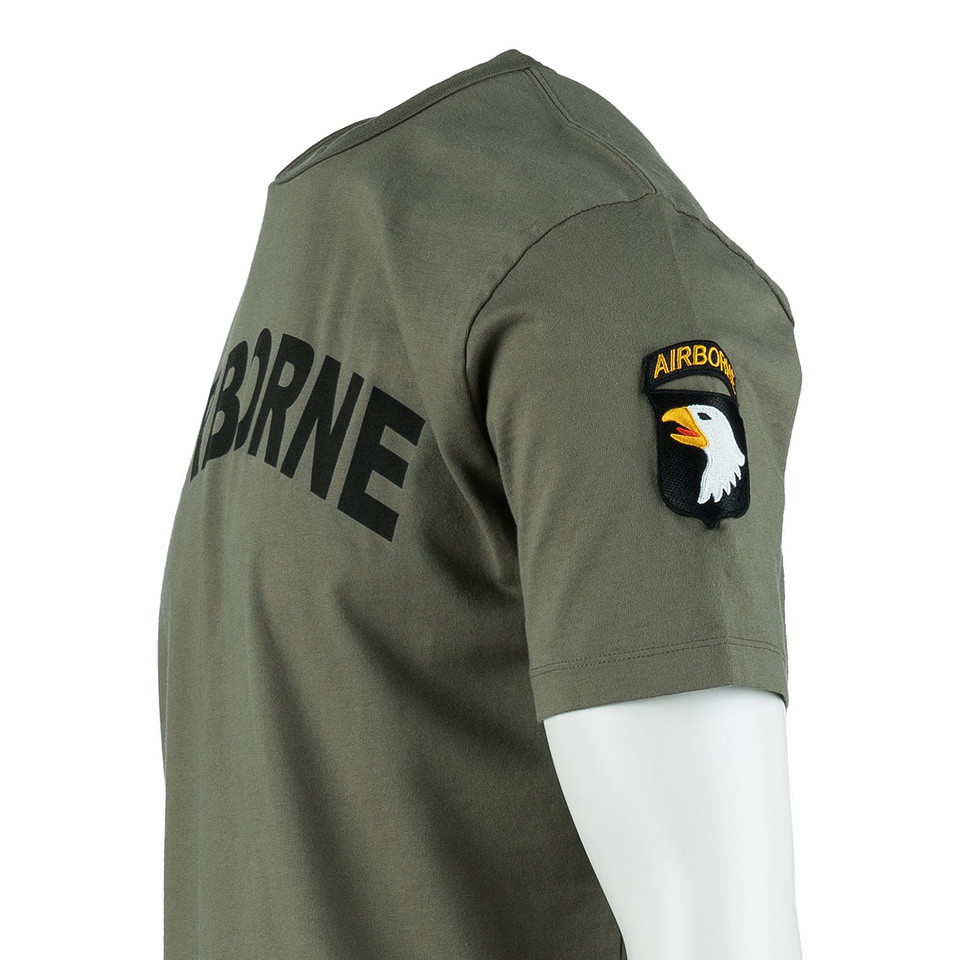 Premium T-shirt 101st Airborne Green  - 3